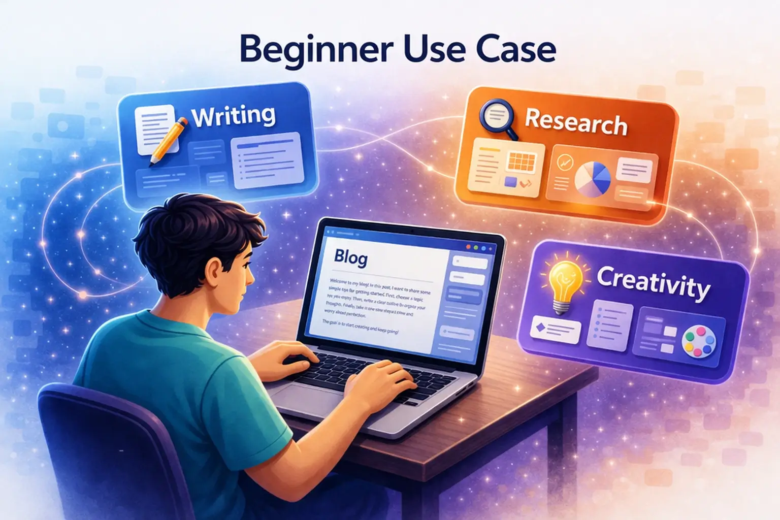 beginner use cases of AI tools