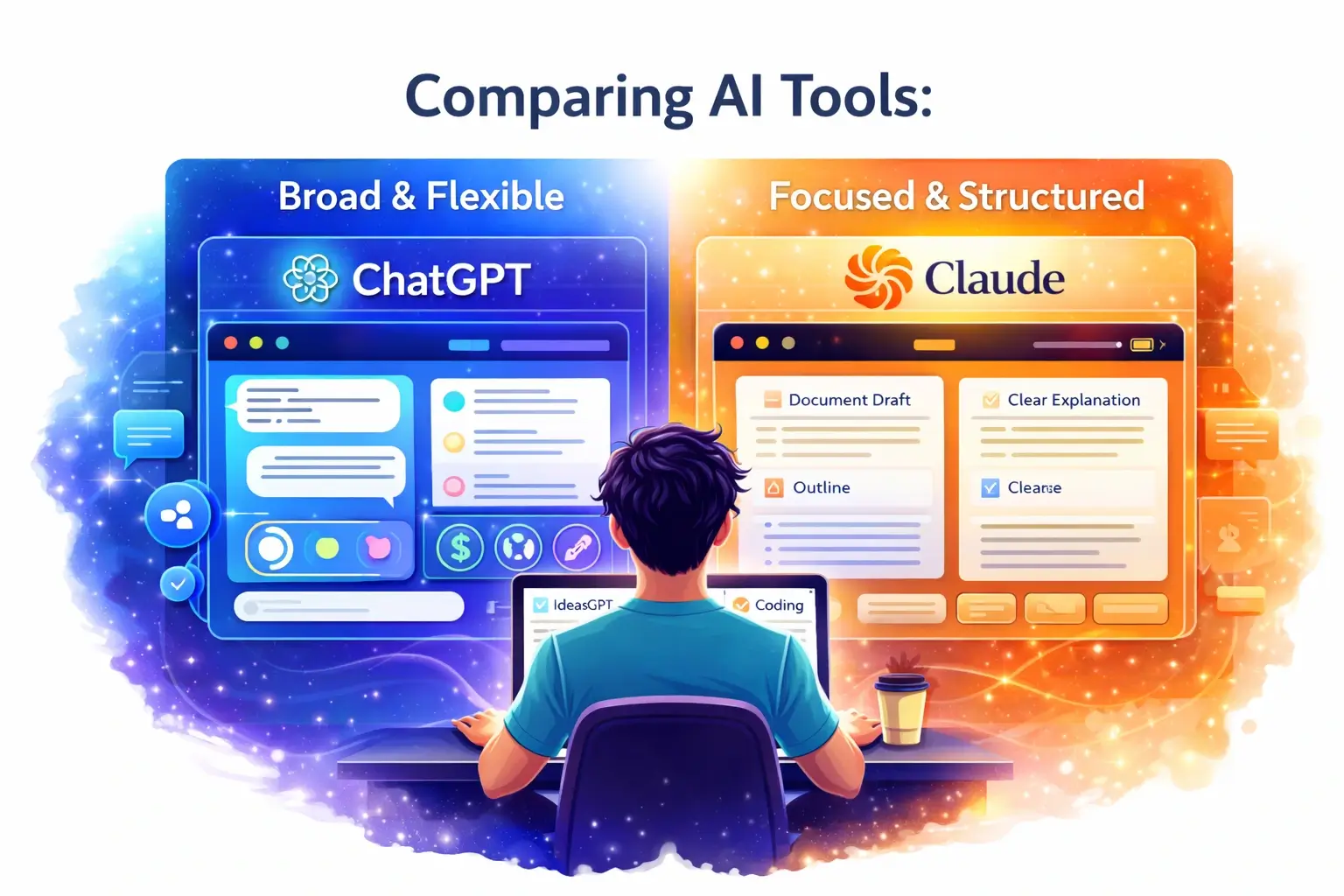 Claude vs ChatGPT for beginners