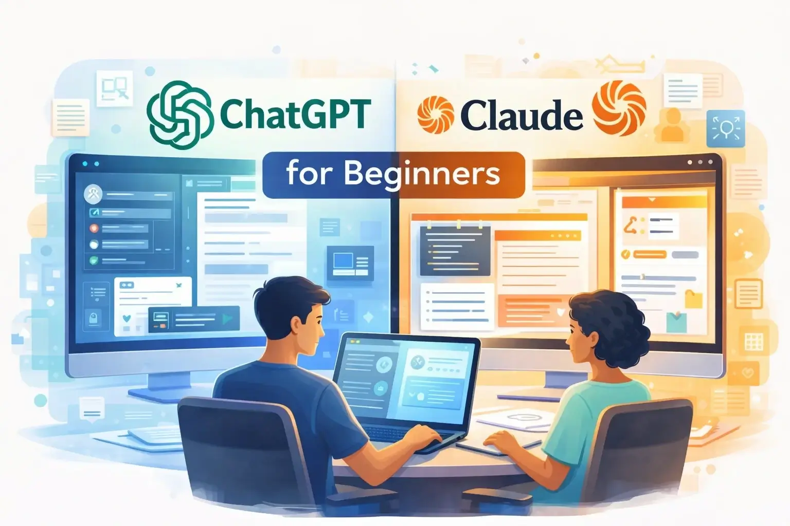 ChatGPT vs Claude comparison for beginners in 2026