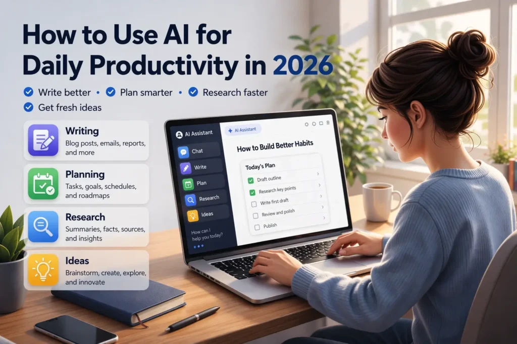 how to use AI for daily productivity